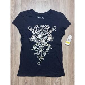 Y2K O'Neill Black Women T Shirt Size‎ M